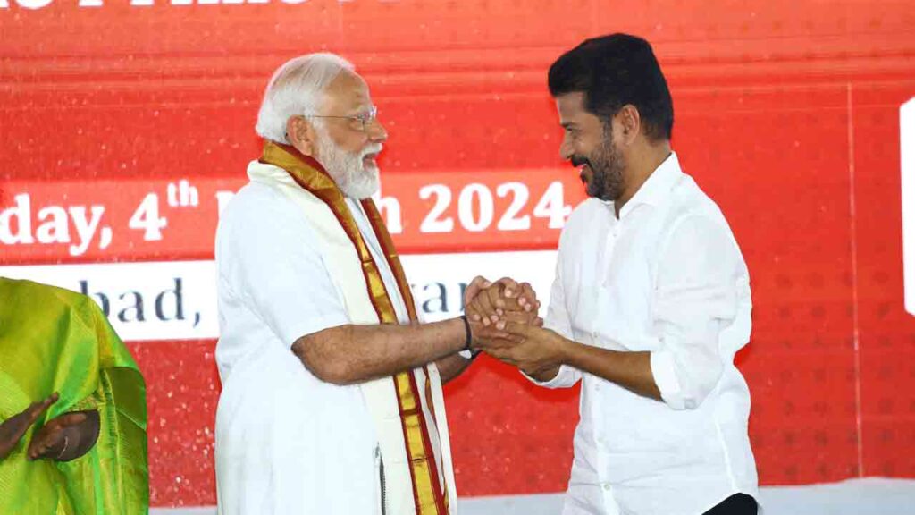 Modi Is Our 'Big Brother', 'Gujarat Model' For Telangana: Revanth