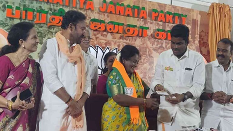 WATCH | Former Governor Of Telangana Tamilisai Joins BJP
