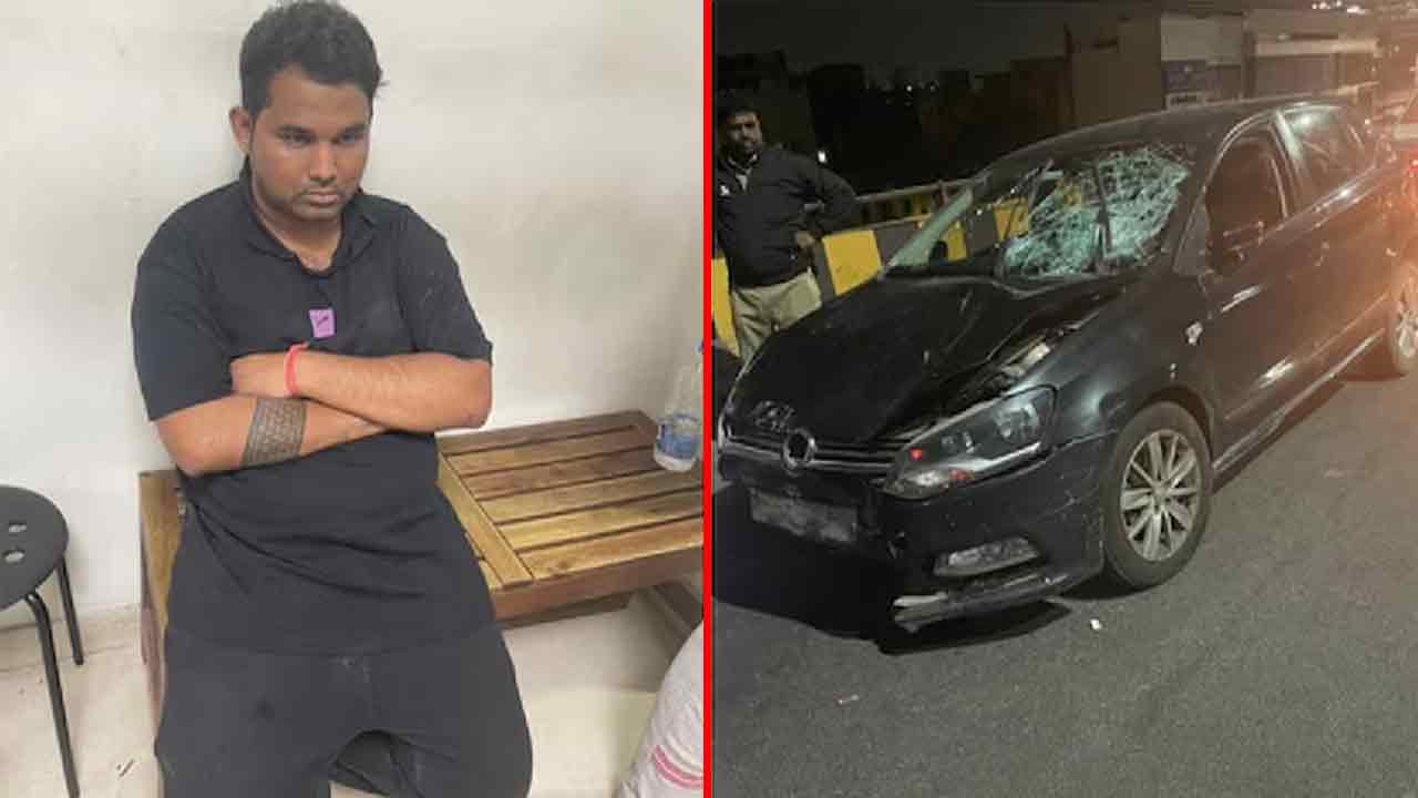 Drunk Techie’s Six Minute Havoc On Hyderabad Roads Kills 1 And Injuries 10