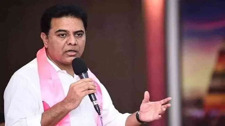 KTR Slams Congress Govt For Suppressing Protest By Job Aspirants