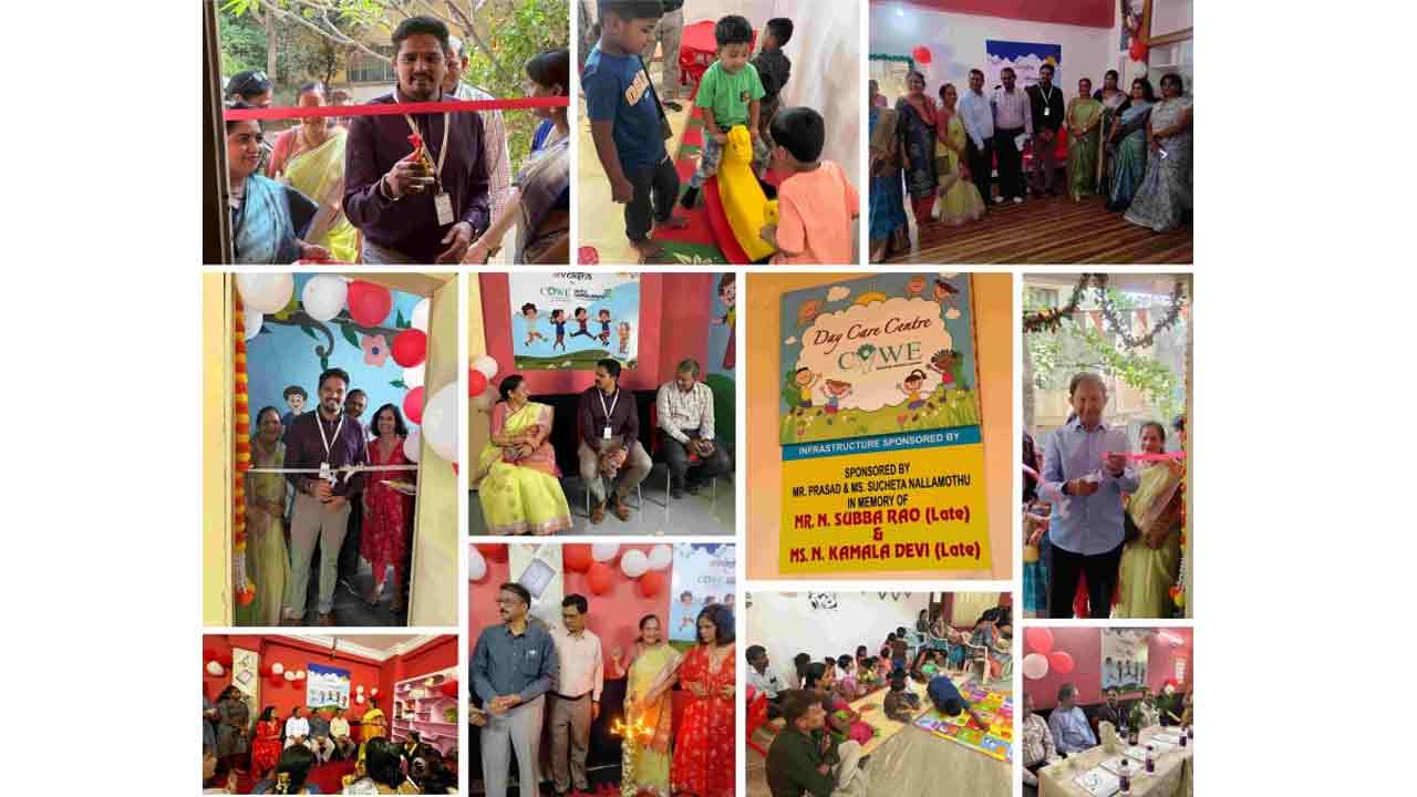Aveksha, A Four-Day Care Center, For The Kids Of Industrial Workers, Inaugurated