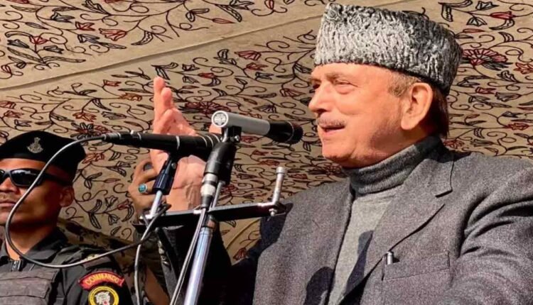 Ghulam Nabi Azad To Contest From Anantnag-Rajouri Lok Sabha Seat 