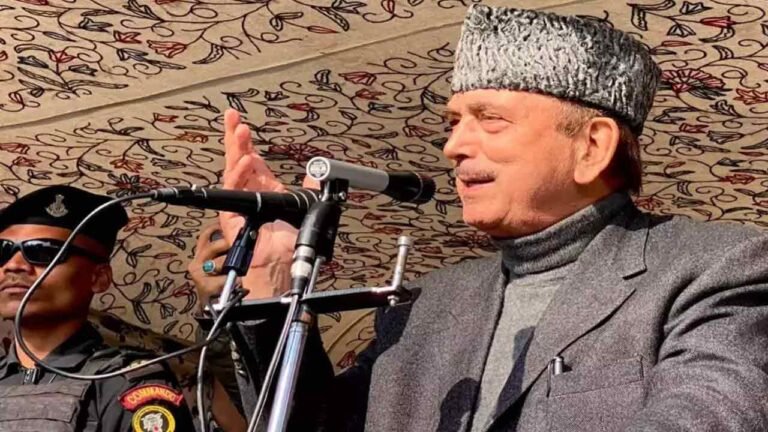 Ghulam Nabi Azad To Contest From Anantnag-Rajouri Lok Sabha Seat 