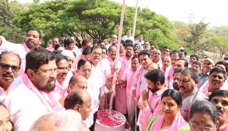 BRS Celebrates 23rd Party Foundation Day