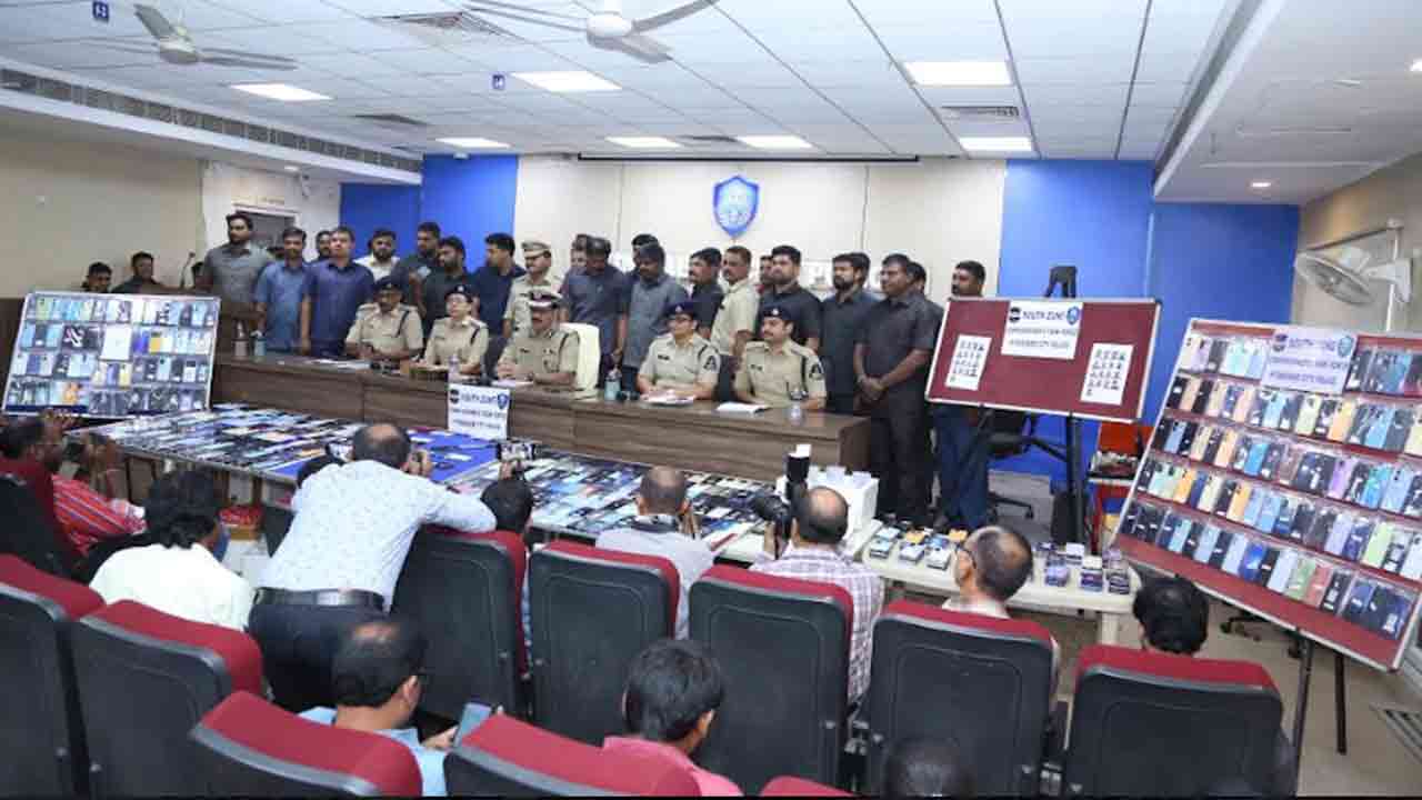 Hyderabad Police Bust Major International Cell Phone Smuggling Ring