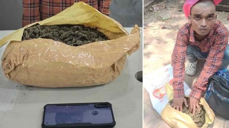 Cyberabad SOT Police Seized 2.3 Kg Of Ganja