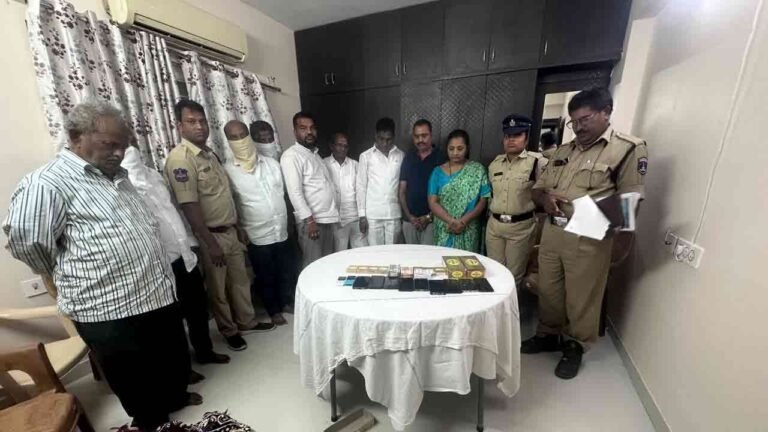 Nine Arrested During Raid On Lady Don's Illegal Gaming Adda; Rs. 62,620 Cash Seized