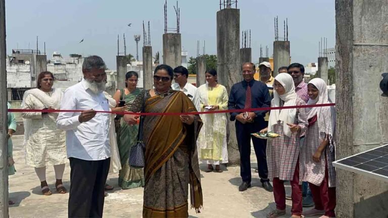 Rooftop Solar Systems at 30 Government Schools Inaugurated in Hyderabad