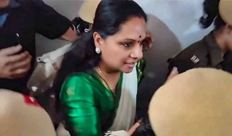 CBI Arrests BRS MLC Kavitha In Tihar Jail