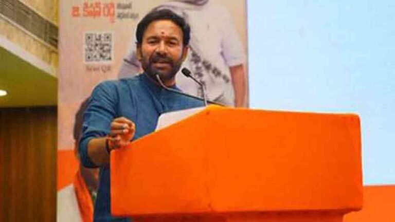 BJP Growing As A Mass Party, Unlike Other Family Parties: Kishan Reddy