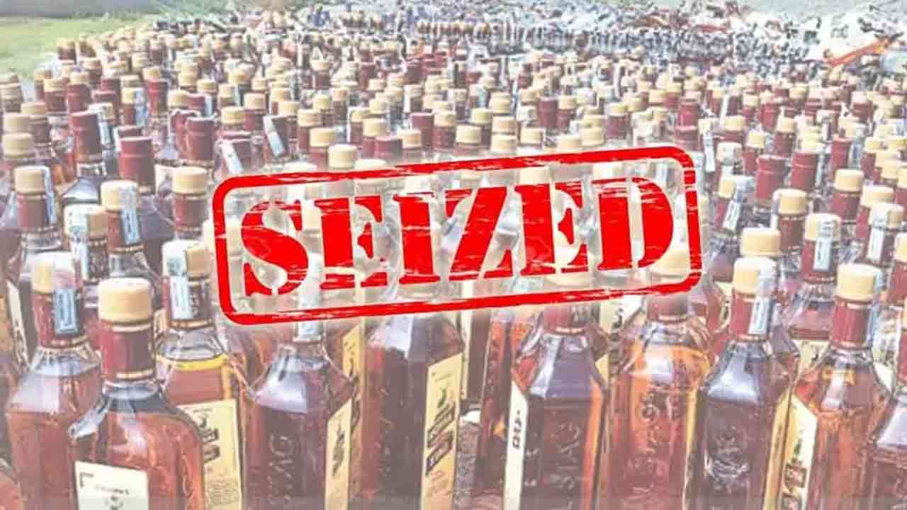 Liquor Worth Rs. 2 Lakh Seized in Hyderabad
