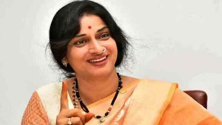 Telangana BJP Leader Madhavi Latha Wins Gold at State Shooting Championship