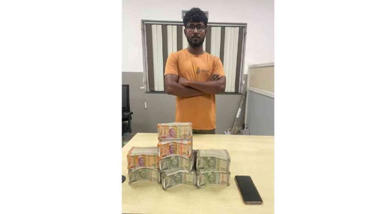Unaccounted Cash of Rs. 14.97 Lakhs Seized: One Arrested 