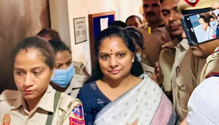 Liquor Scam Case Filed To Target The Opposition: MLC Kavitha