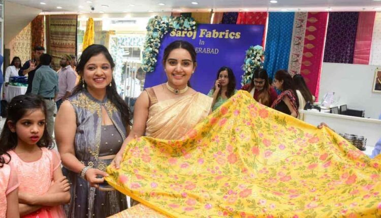 Mumbai-based Saroj Fabrics opens store at Banjara Hills Hyderabad