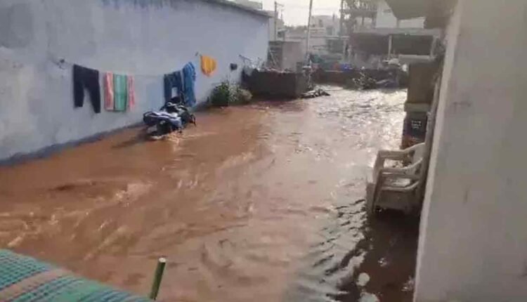 Nizam Sagar Canal Embankment Breaches: Houses Inundated In Armoor 