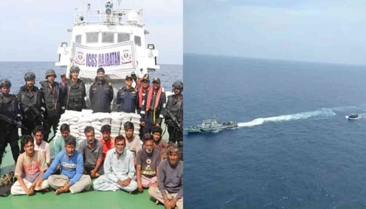 Rs. 600 Cr Drugs Seized: 14 Crew Members Of Pakistani Ship Arrested