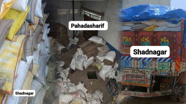 Cyberabad Police Busts PDS Rice Smuggling Rings in Hyderabad