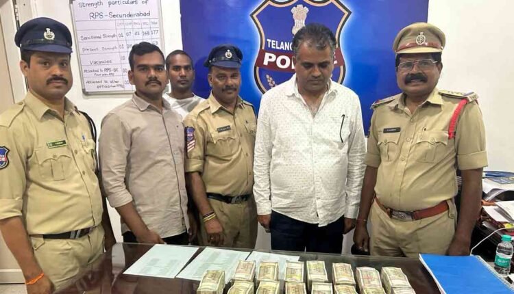 Railway Police Seize Rs. 37.5 Lakh Unaccounted Cash