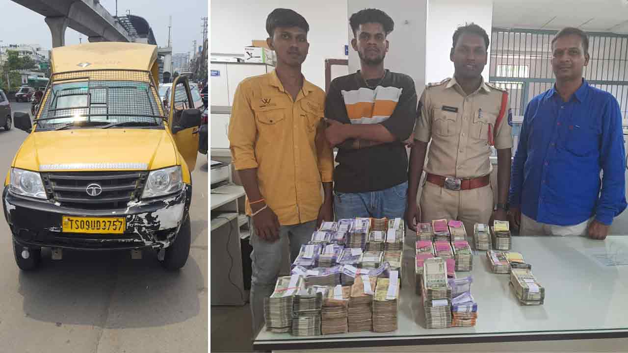 Cyberabad SOT Police Seized Unaccounted Rs. 54,52,488 