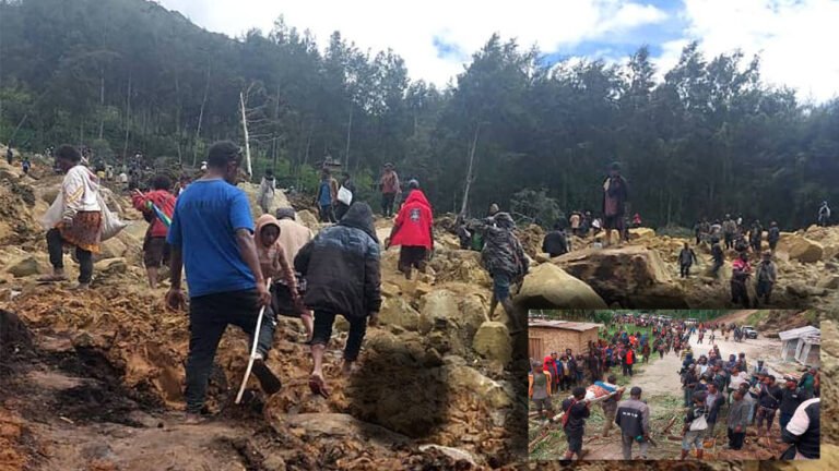 Huge Landslide In Papua New Guinea Buries Over 300 People