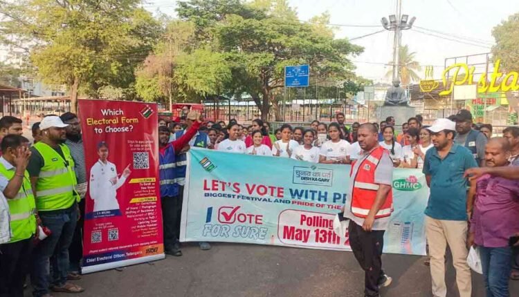 Hyderabad: 5K Run In All The Constituencies Of The District