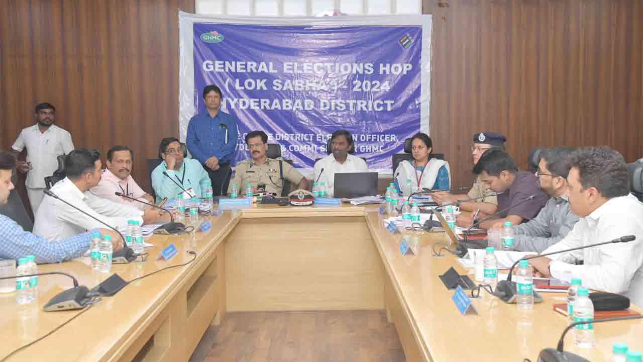 All Set For Smooth And Peaceful Elections In Hyderabad: DEO Ronald Rose