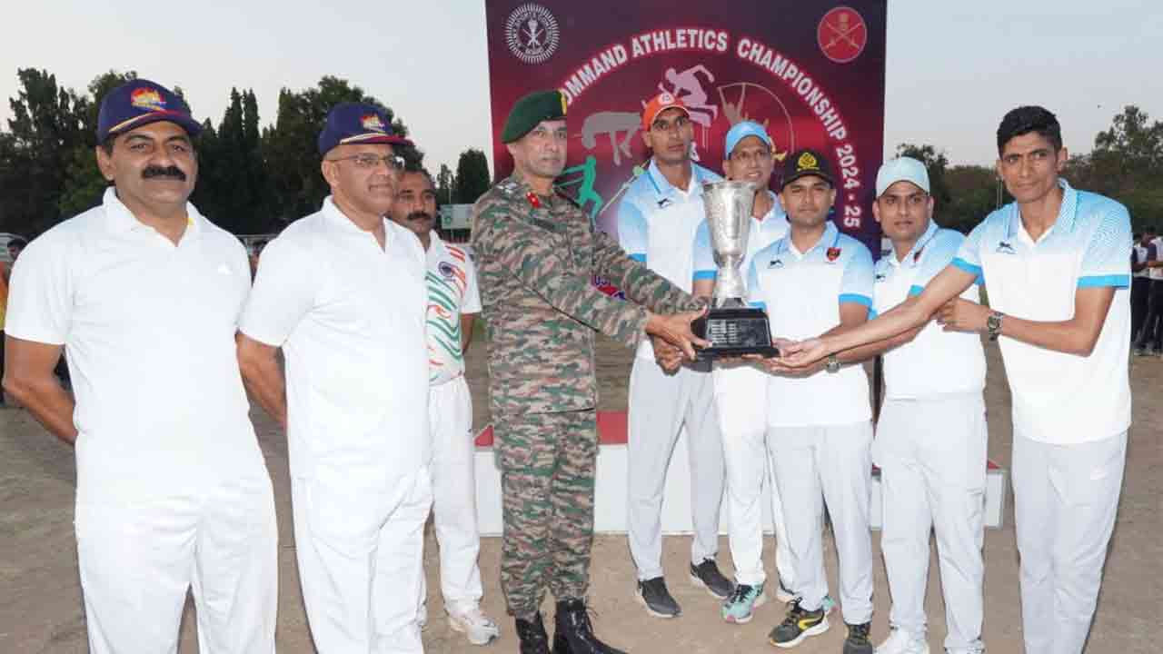 Western Command won the Army Inter Command Athletic Championship