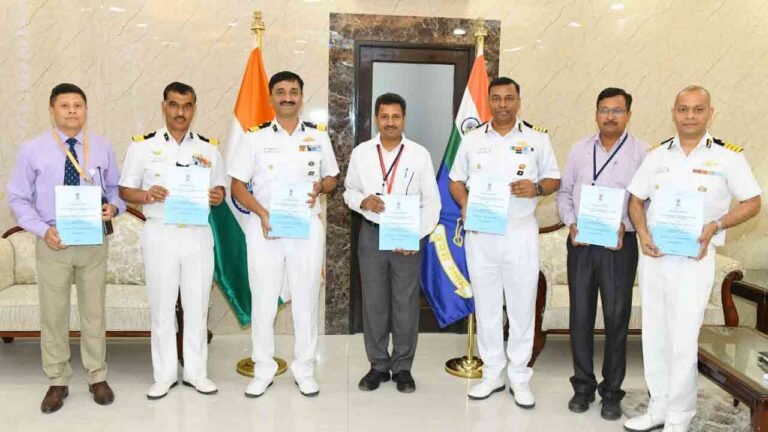 Ordnance Factory Medak signed a contract with the Indian Coast Guard for Close Range Naval-91 Guns