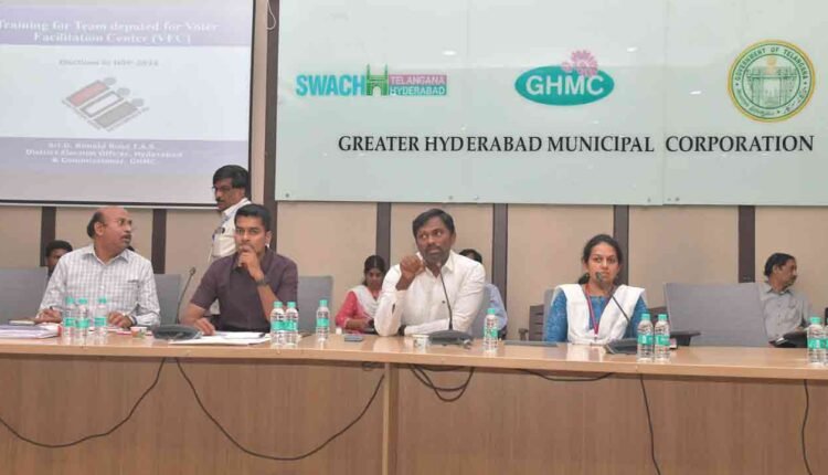 Postal ballot polling process should be conducted with utmost care: District Election Officer