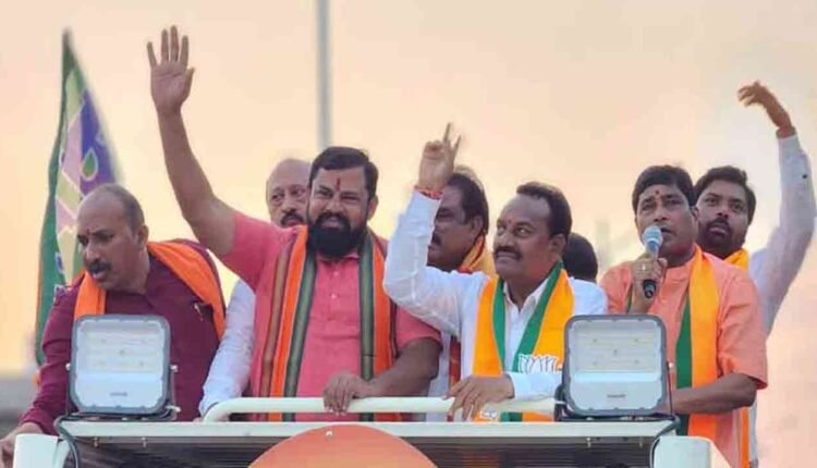 Raja Singh, G.Nagesh Booked For Model Code Violation in Nirmal