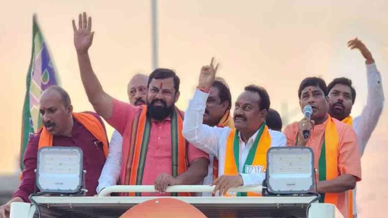 Raja Singh, G.Nagesh Booked For Model Code Violation in Nirmal