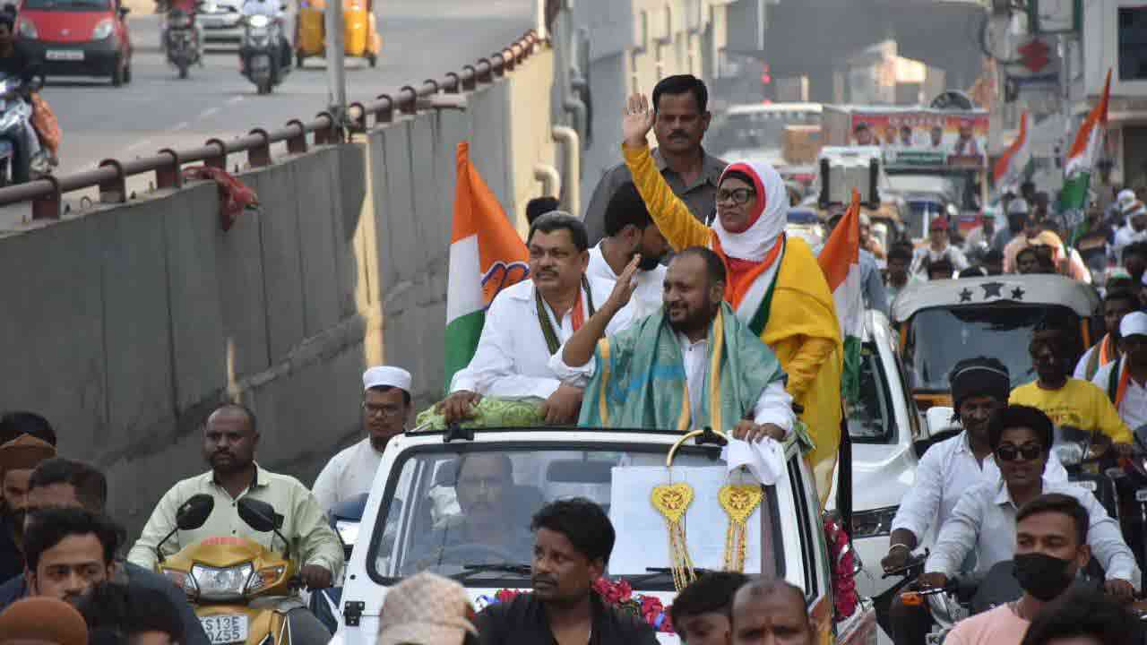 Congress Candidate Sameer Pledges 5,000 Jobs And Subsidised Loans To 50,000 Youth In Hyderabad’s Old City