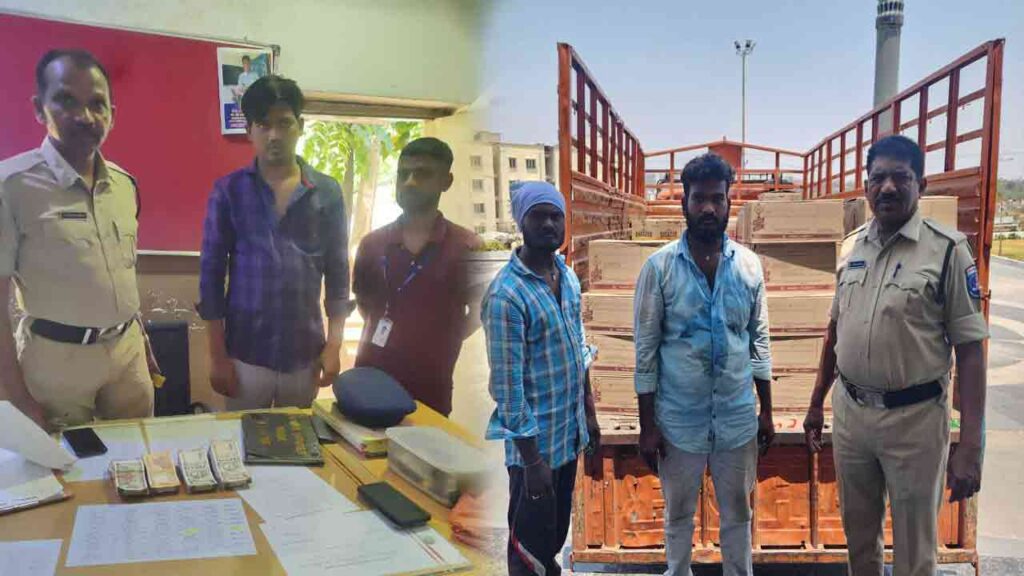 Cyberabad Police Seize Illegal Liquor Worth Rs. 37 Lakhs, Three Arrested