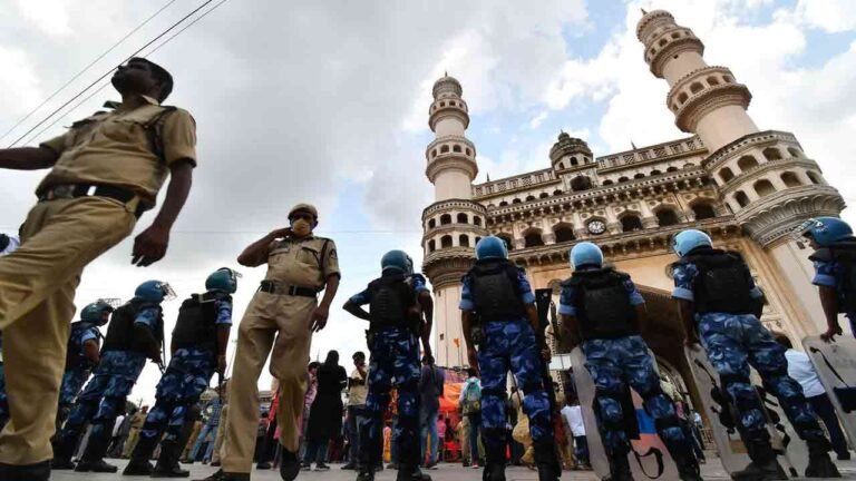 Hyderabad on High Alert Amid India-Pakistan Tensions; Triple-Layer Security in Sensitive Areas