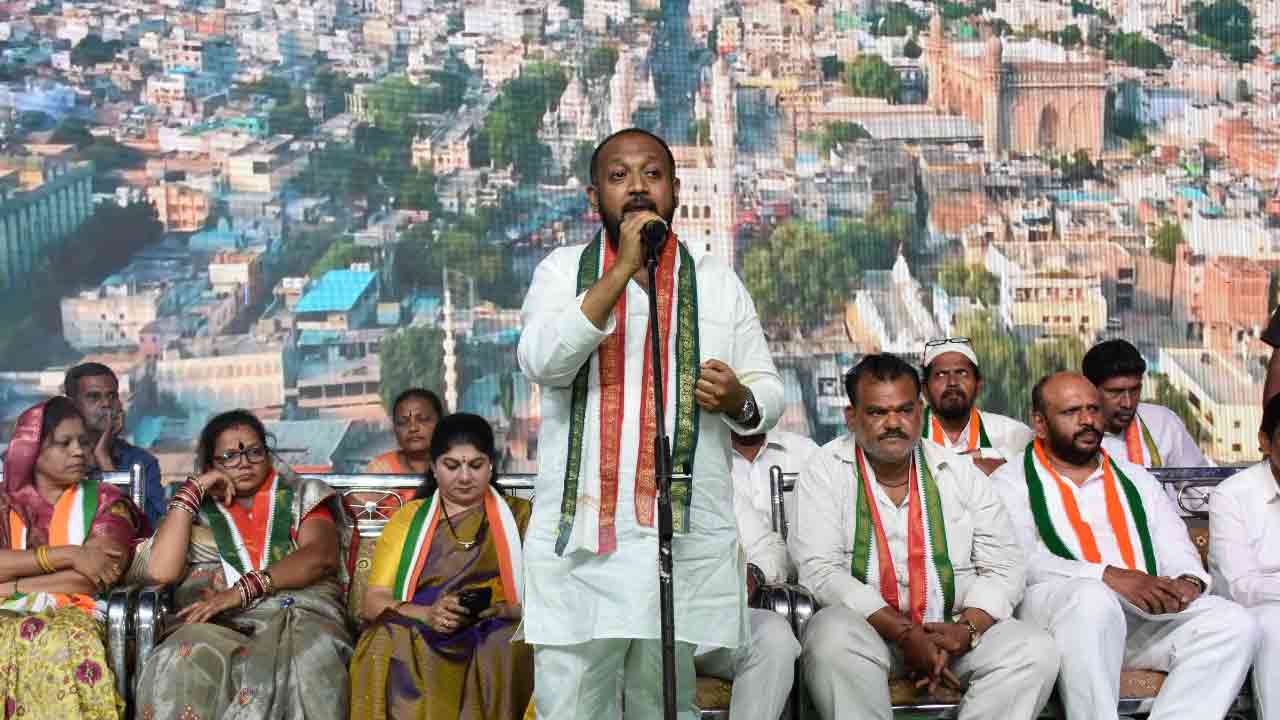 Waliullah Sameer vows to transform Hyderabad, criticises MIM and BJP for divisive politics