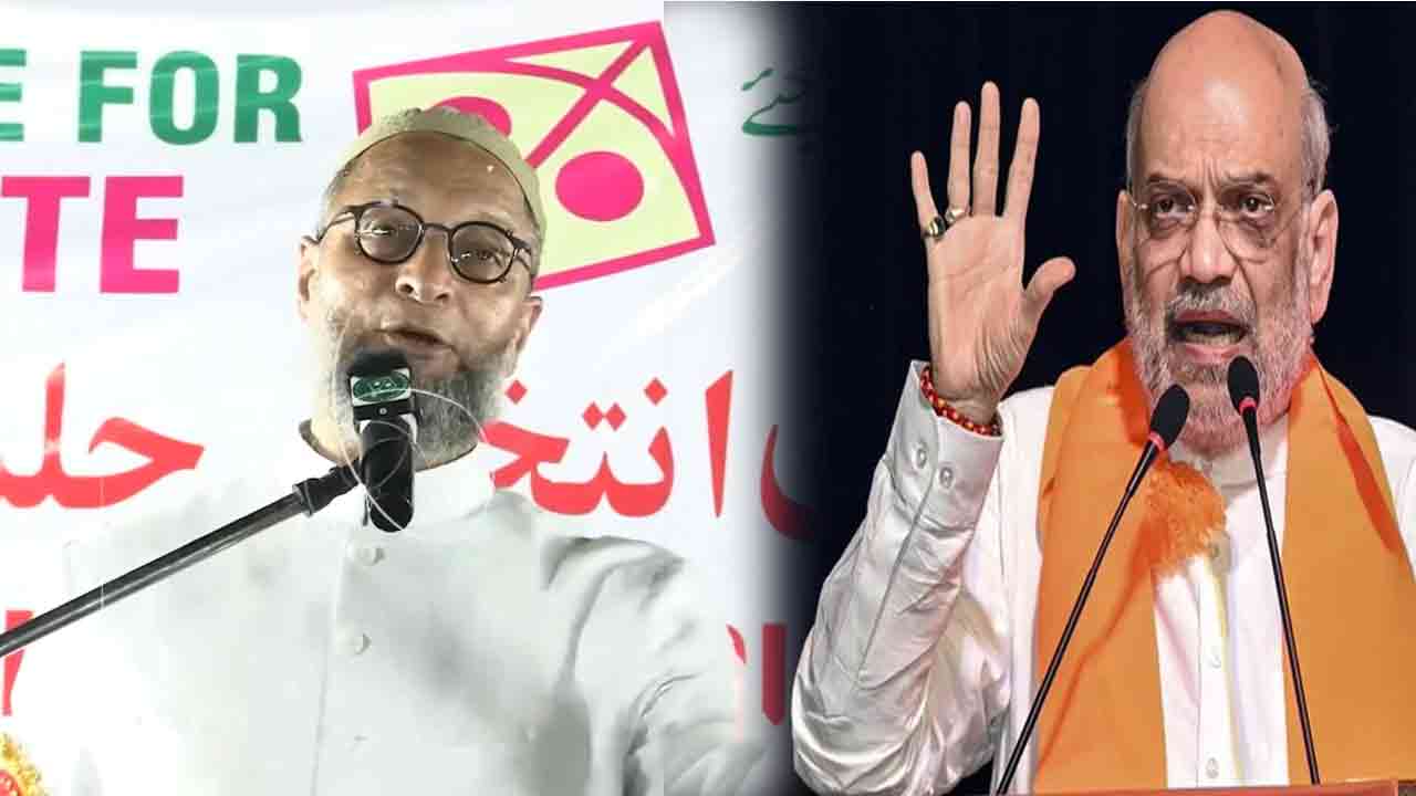 Asaduddin Owaisi Criticizes Amit Shah Over ‘Razakars Occupying Hyderabad’ Remark