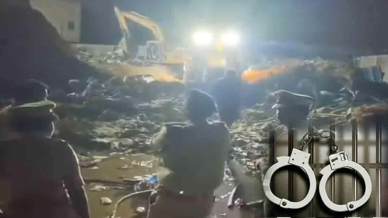 Six Arrested For Bachupally Wall Collapse Which Claimed 7 Lives