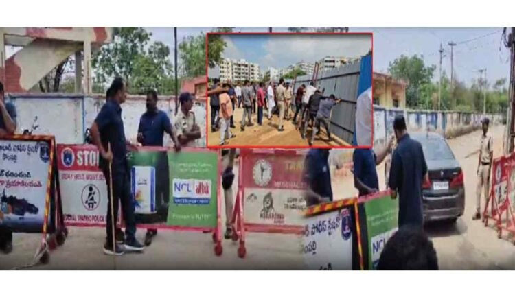 Heavy Police Deployed In Kutbullapur