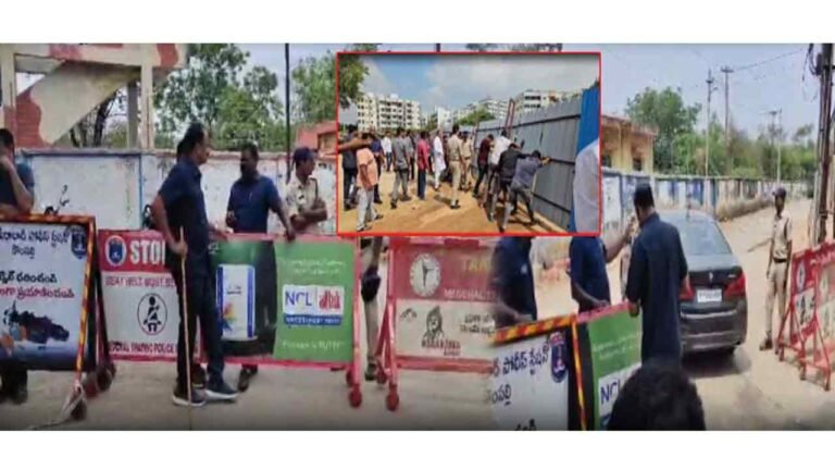 Heavy Police Deployed In Kutbullapur