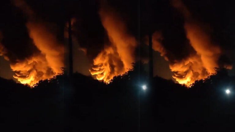 WATCH | Major Fire Broke Out At Manufacturing Unit In Tukkuguda
