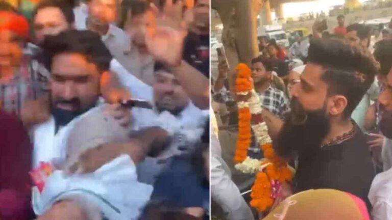 Congress Kanhaiya Kumar Slapped While Campaigning