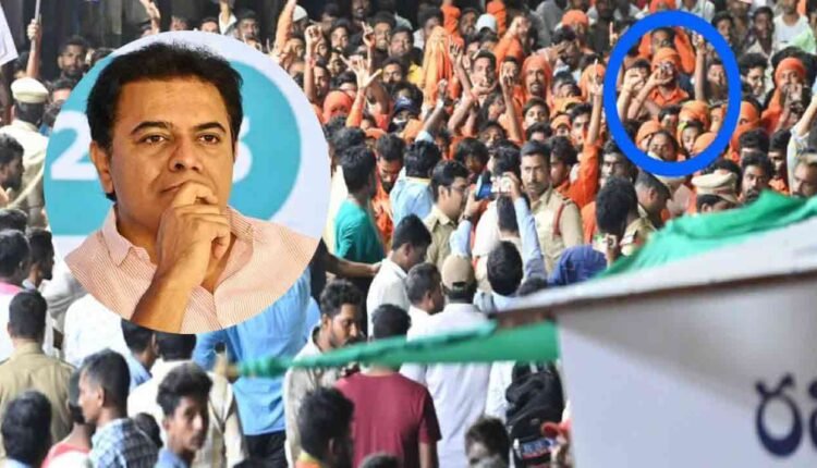 23 Held For Creating Disturbance During KTR's Roadshow In Bhainsa