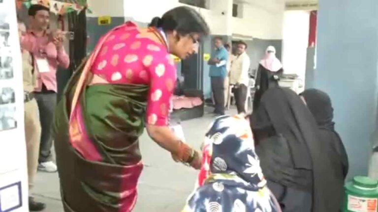 Madhavi Latha Created Ruckus: Says Allow Voting Only After Showing Face 