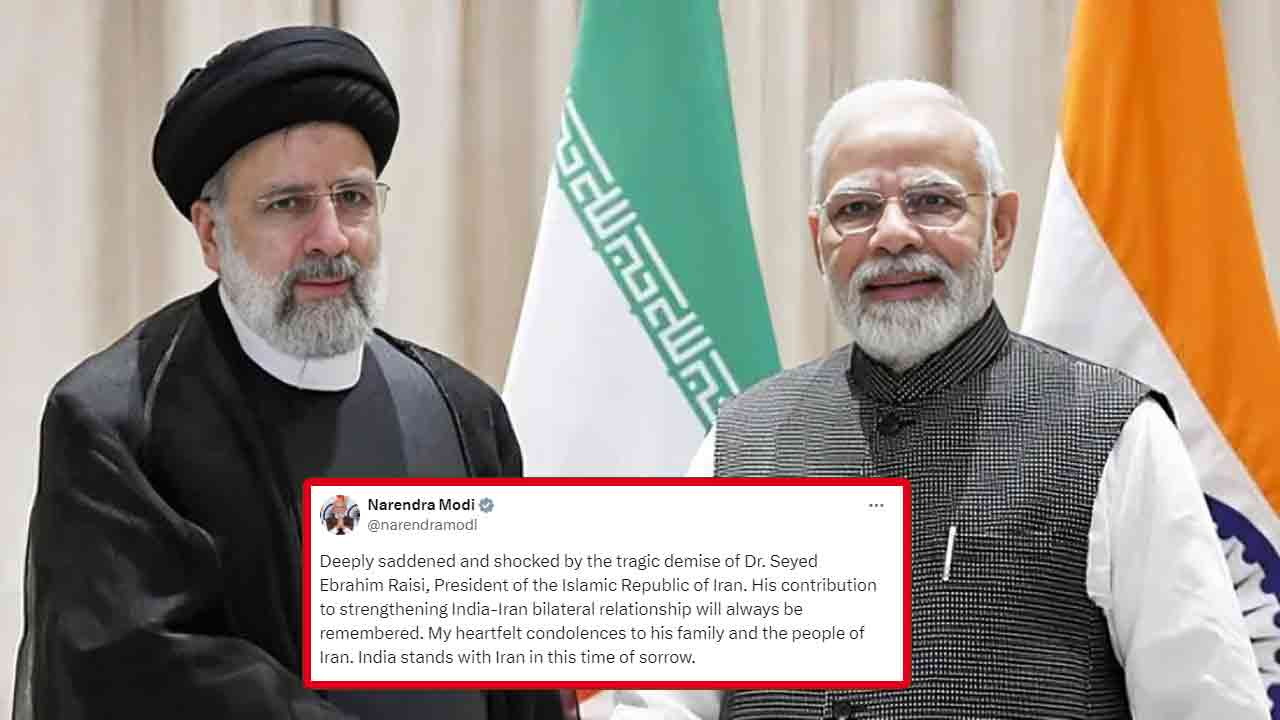PM Modi Stands With Iran In Grief Over President Ebrahim Raisi’s Passing