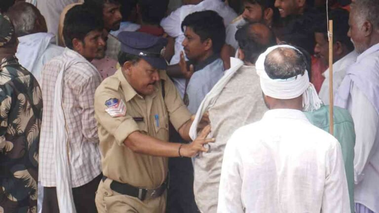 Mild Tension Prevails As Farmers Swarm Outlets For Cotton Seeds In Adilabad