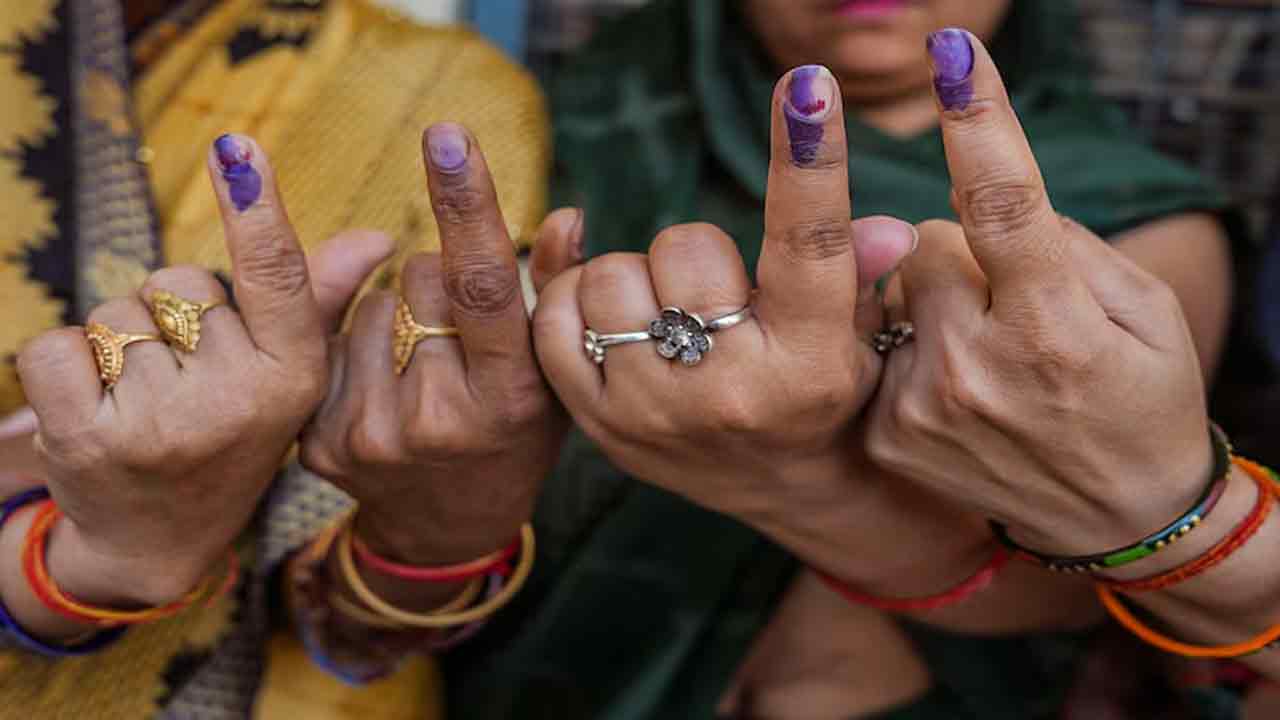 24.31 Percent Polling Recorded In Telangana Till 11 Am