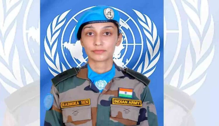 Indian Army Major Honored with UN Award for Gender Advocacy in Peacekeeping Efforts