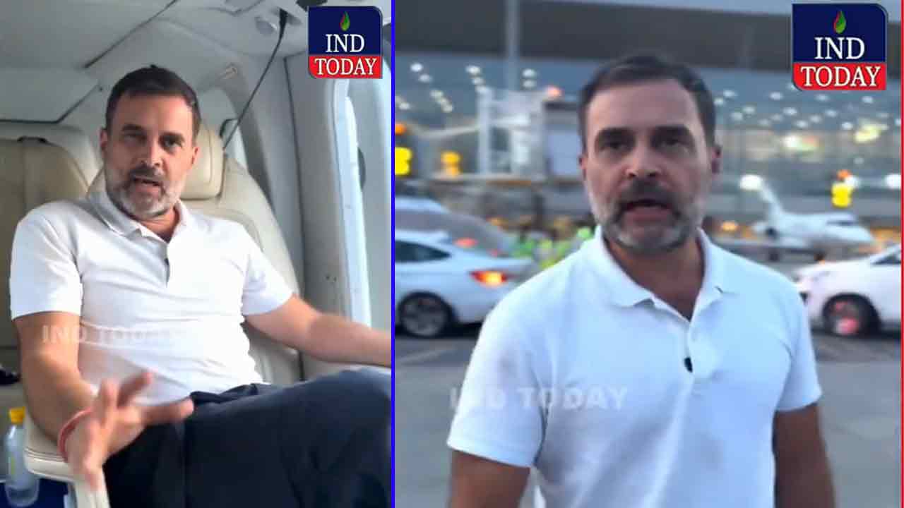 WATCH VIDEO | Rahul Gandhi Attack On Modi For Giving Airports To Adani On 50-Year Lease