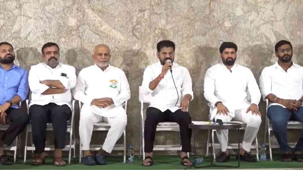Will Fight To Defeat BJP Conspiracy: Will Implement Muslim Reservation: Revanth Reddy